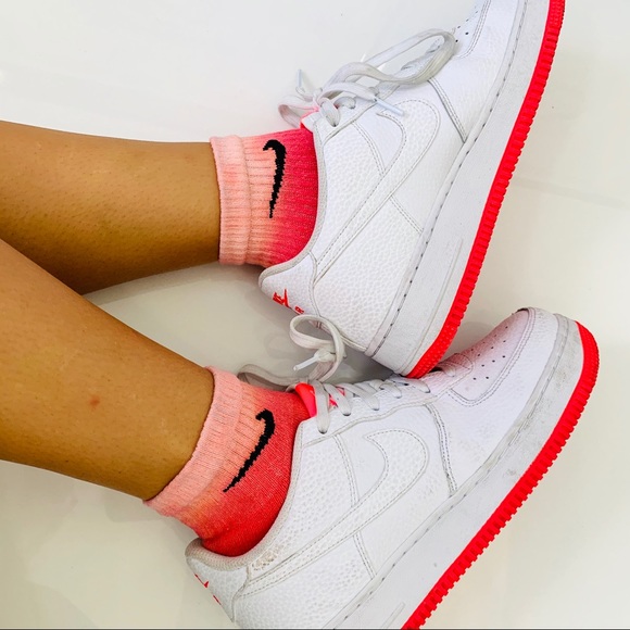 Nike Accessories - Nike red ombré ankle socks